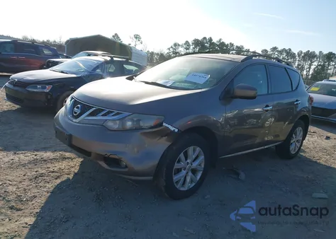2012 Nissan Murano Sl z USA, uszkodzony, nr VIN JN8AZ1MU3CW111029